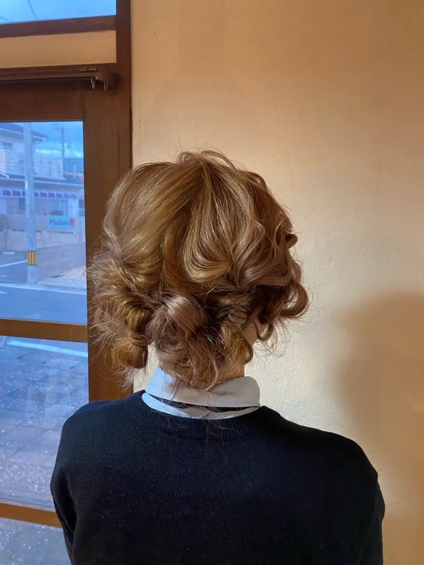 ヘアアレンジ 井上 歩美のヘアスタイル