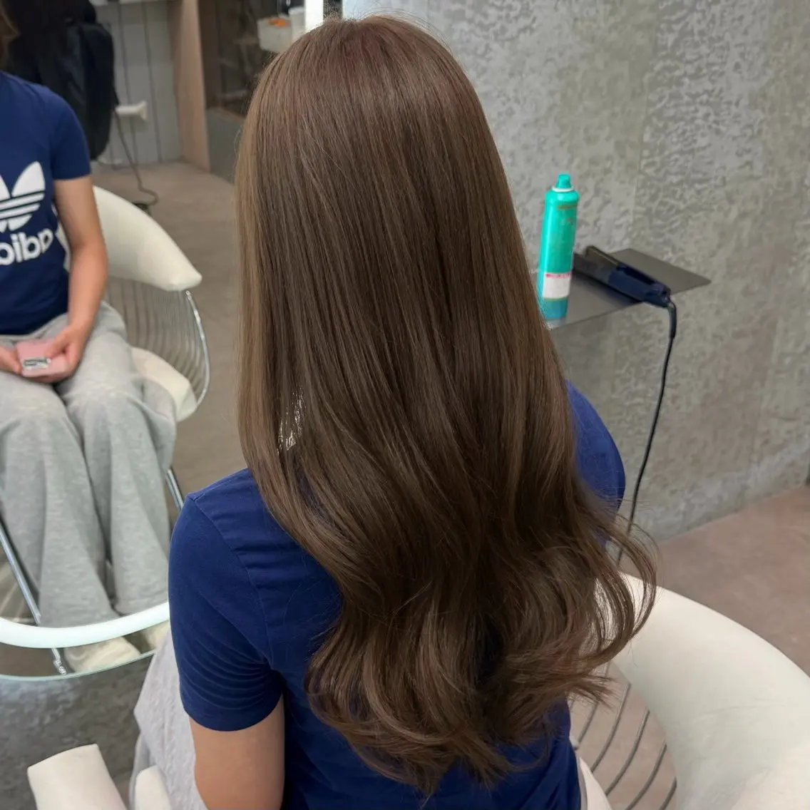 セミロング カラー ヘアアレンジ カット ヘアカラー トリートメント ブリーチなしW🎀 髪質改善／はのんのヘアスタイル