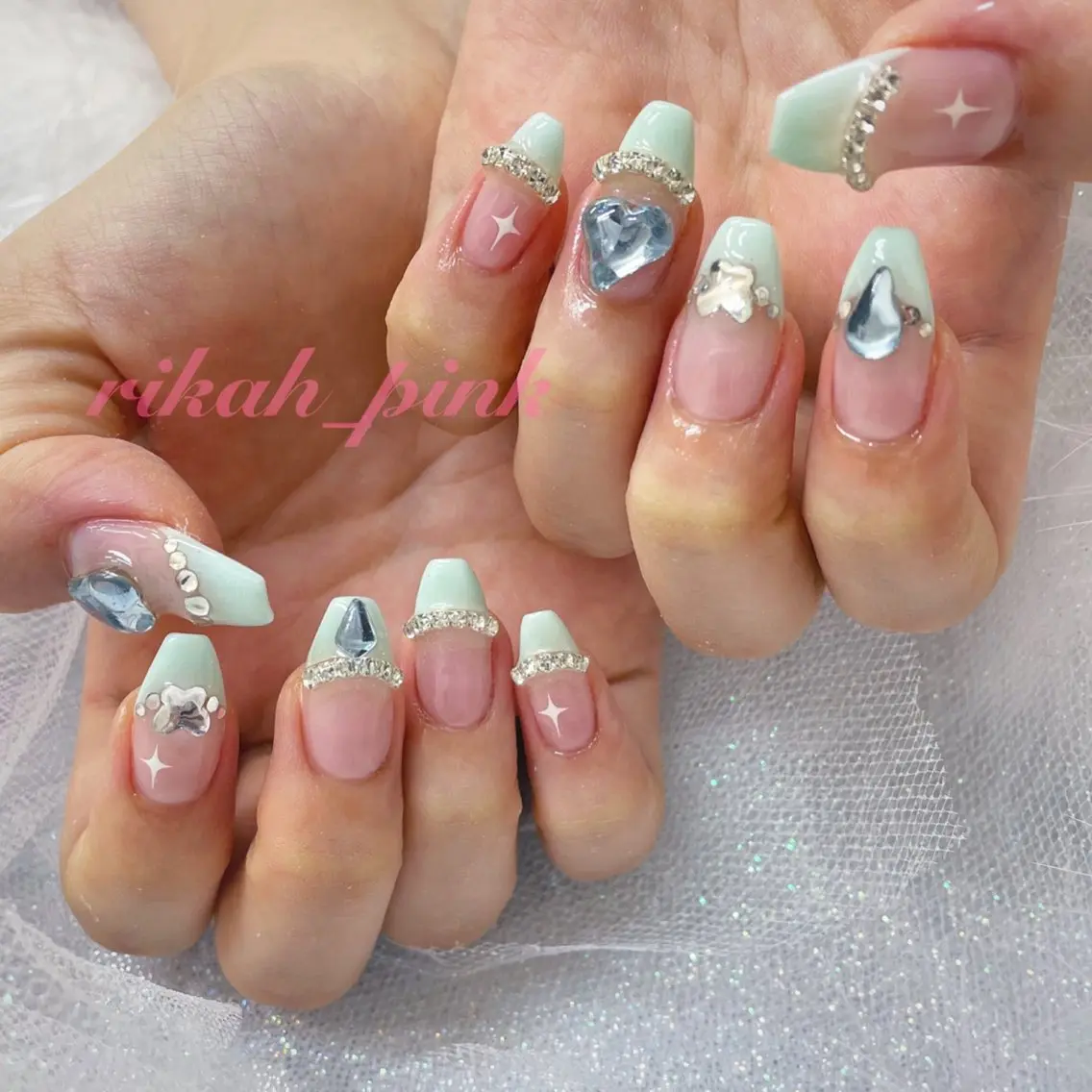 ネイル アートネイル ジェルネイル HIKA🦋 個性派スカルプネイルのネイルデザイン