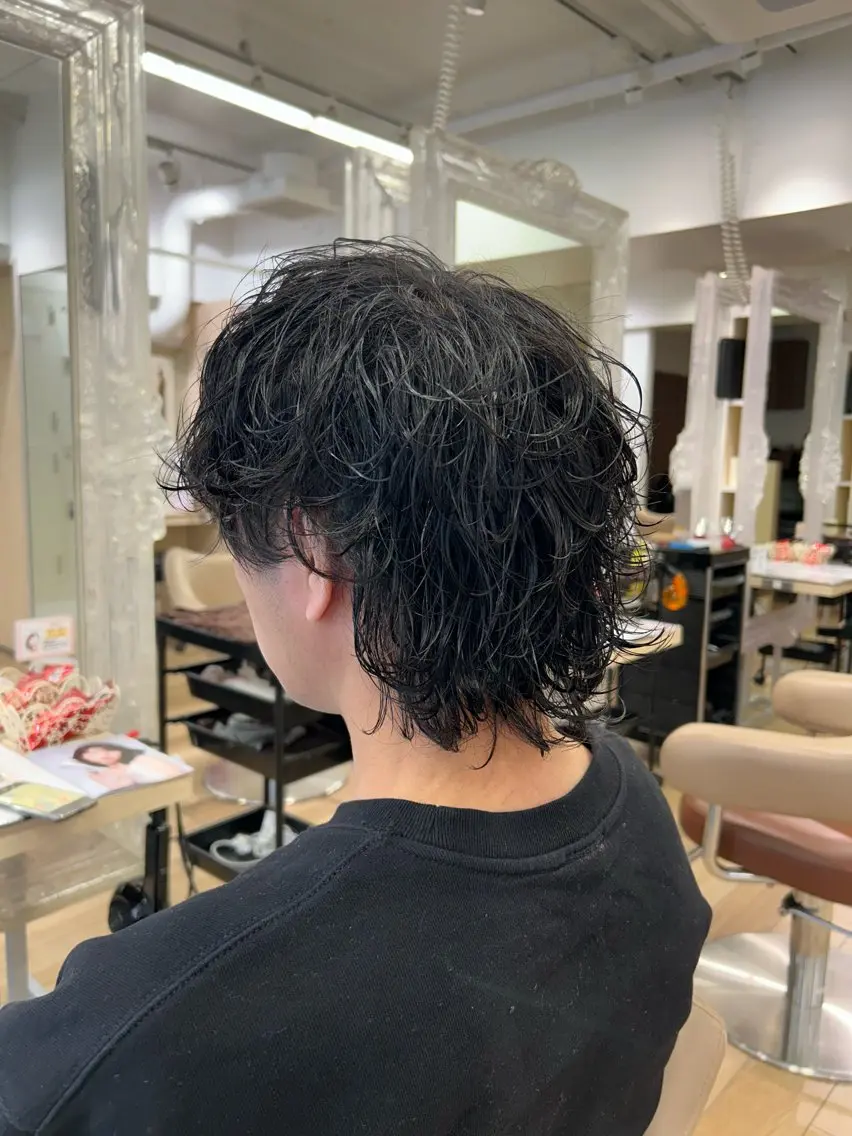 【⚜️メンズ限定⚜️】メンズカット✚シャドウパーマの写真