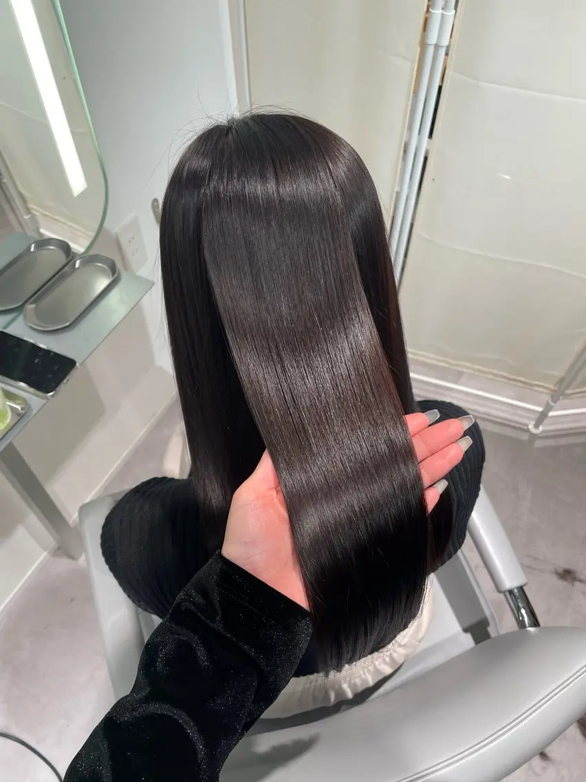 セミロング カット ヘアカラー momone🍒 メンズカットパーマのヘアスタイル