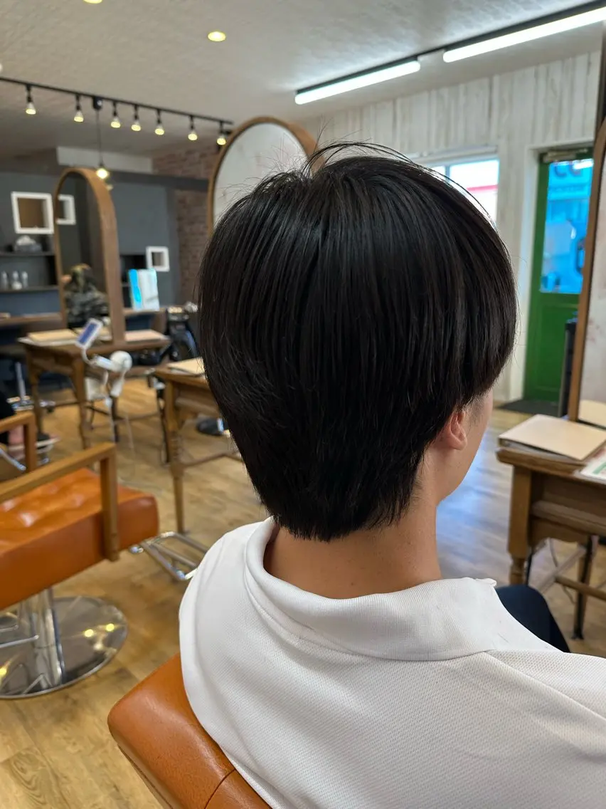 メンズカット+クレンジングシャンプー＋眉毛カットの写真