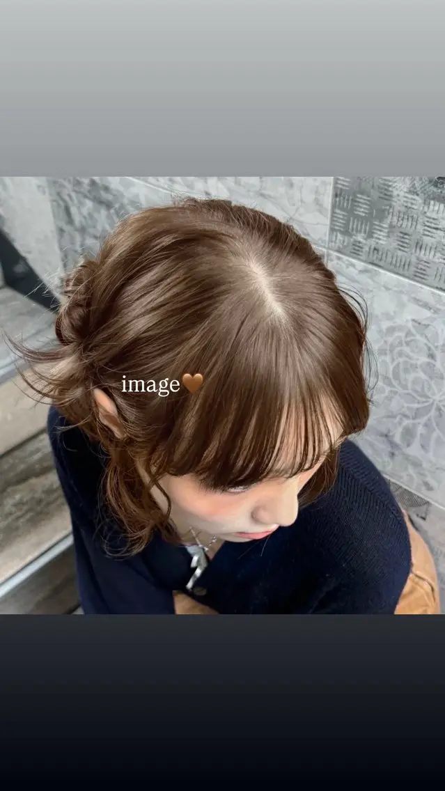 セミロング カラー ブラウンカラー 透明感カラー カット ヘアカラー トリートメント 透明感カラー🩵海外 ヘア/chiharuのヘアスタイル