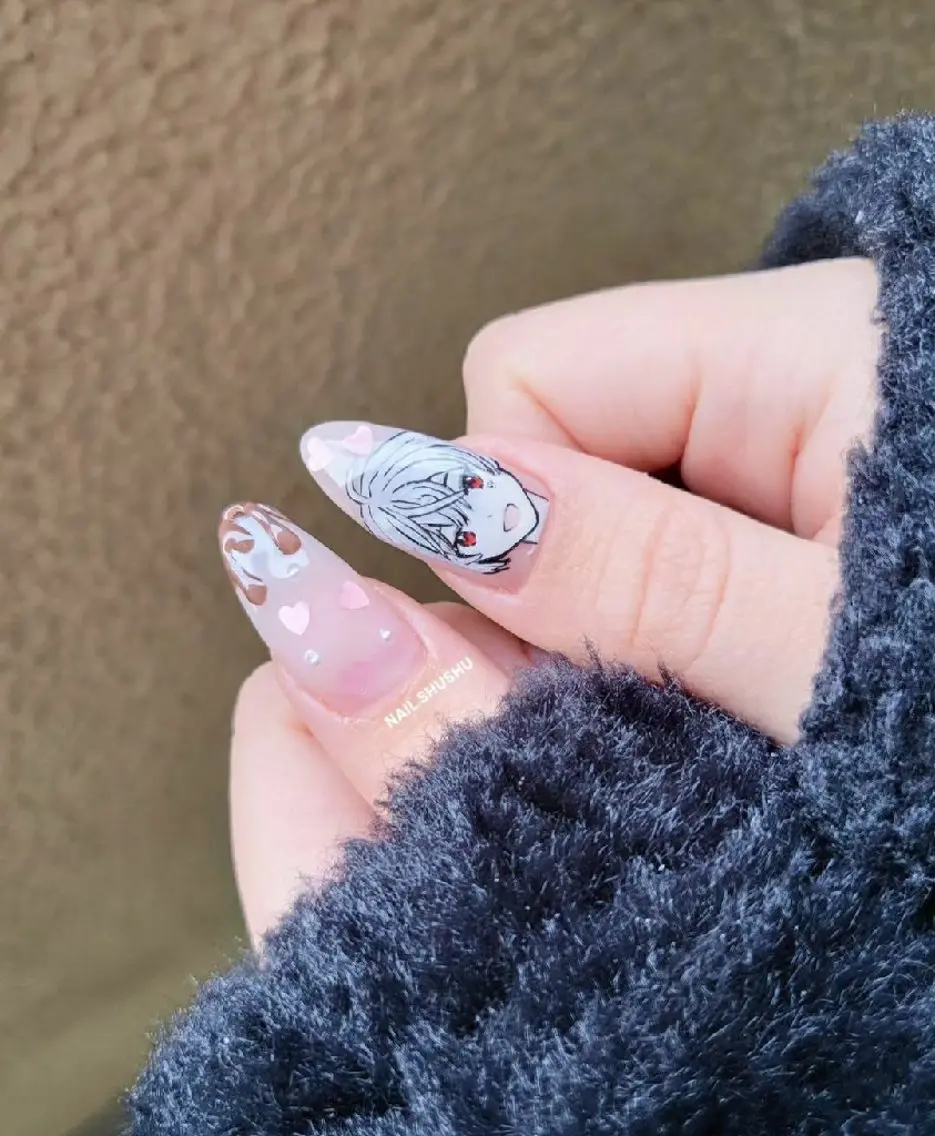ネイル 持ち込み ニュアンスネイル ワンカラーネイル シンプルネイル 春ネイル ハンドネイル 3dパーツ/流行り 👧shushu❤️のネイルデザイン