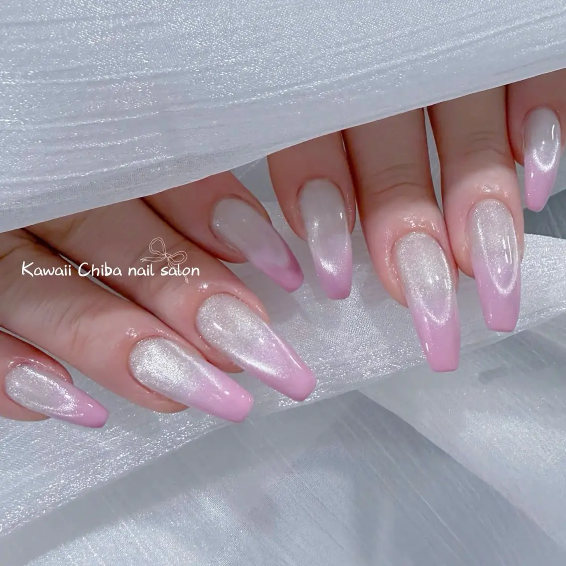 ネイル ジェルネイル 韓国ネイル マグネットネイル 持ち込み ワンカラーネイル ハンドネイル ハンドケア Kawaii Nail Salonのネイルデザイン