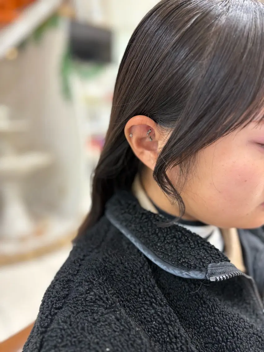 【🐰レディース限定🐰】大人気💖前髪&お顔まわりカットの写真