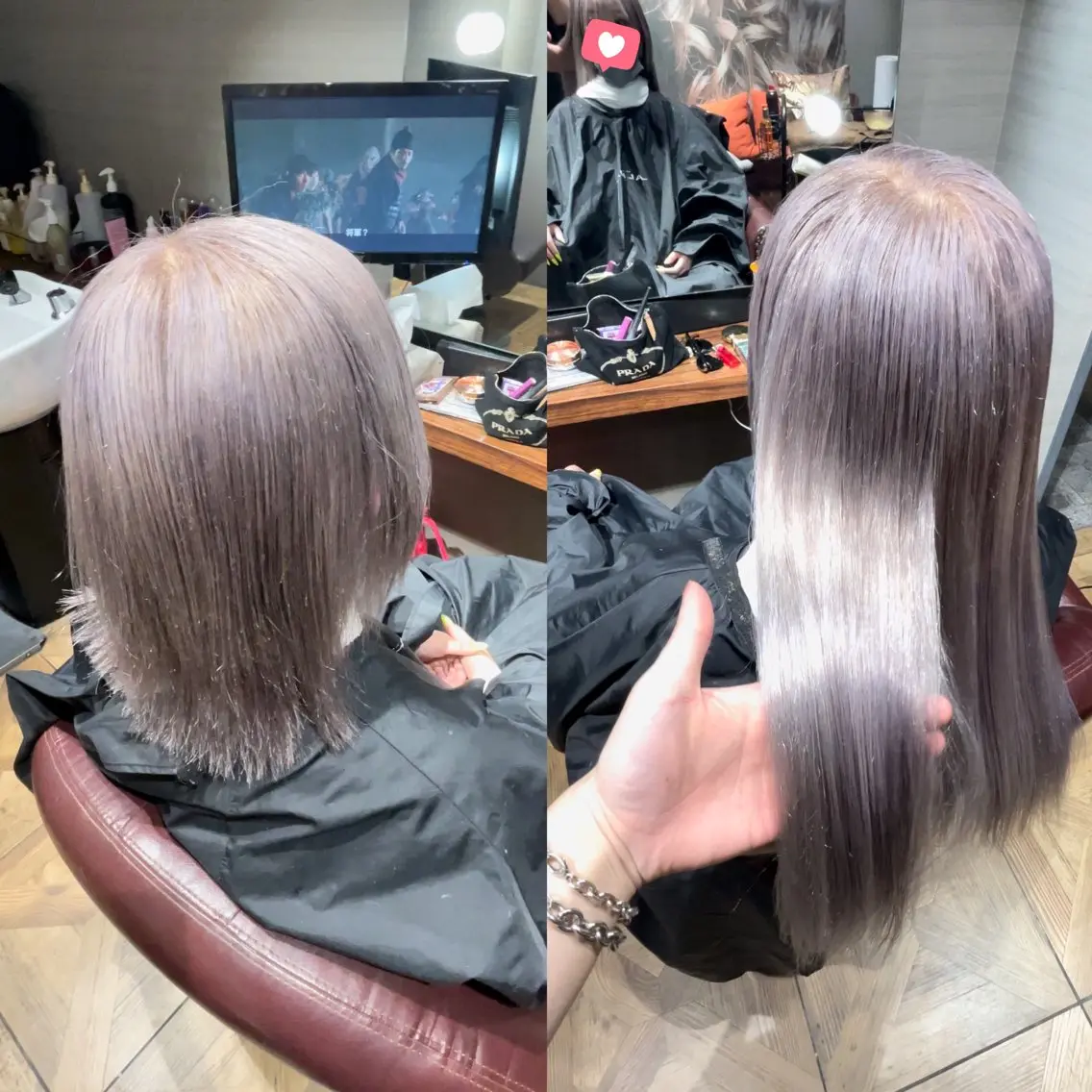 ロング カラー エクステ シシド ユウスケ Aceのヘアスタイル