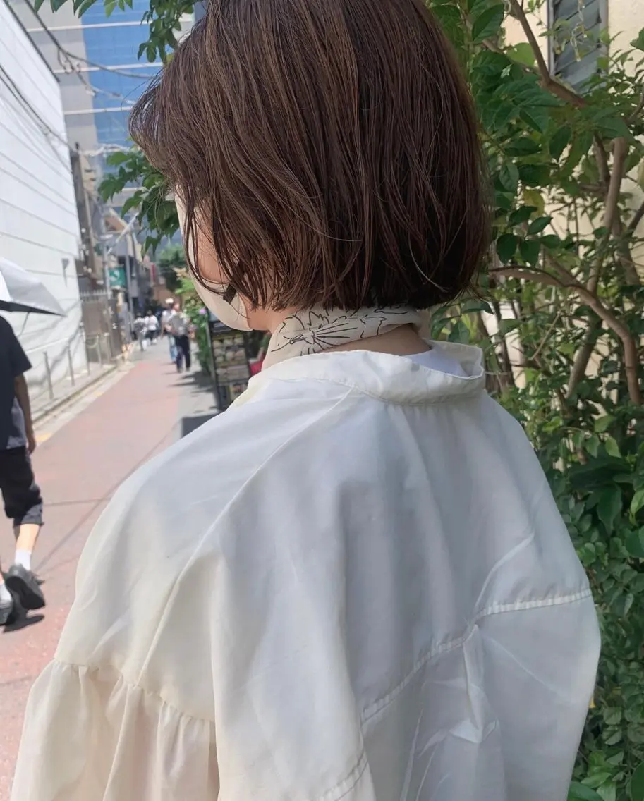 cut + color + quick treatmentの写真