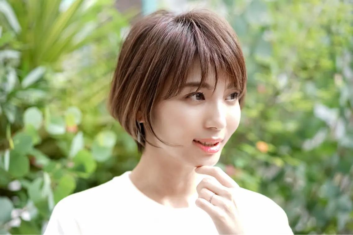 ショート ショートボブ ボブ ショートヘア 小顔カット ひがし　まさし JYUNESU副代表のヘアスタイル