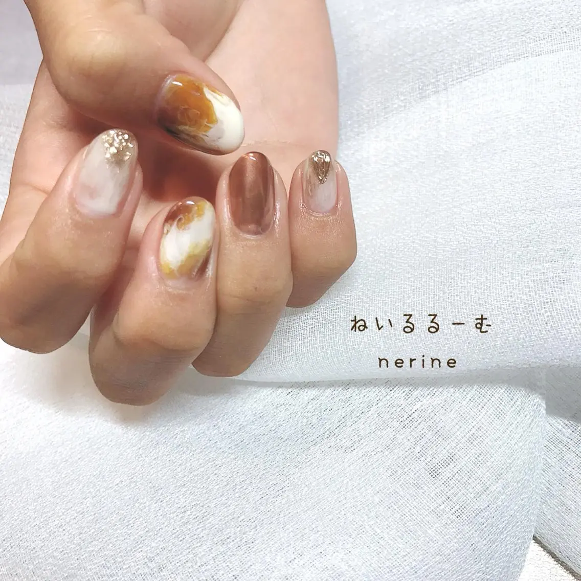 ネイル フットネイル ジェルネイル ニュアンスネイル シンプルネイル ストーンネイル NAILST Naomiのネイルデザイン