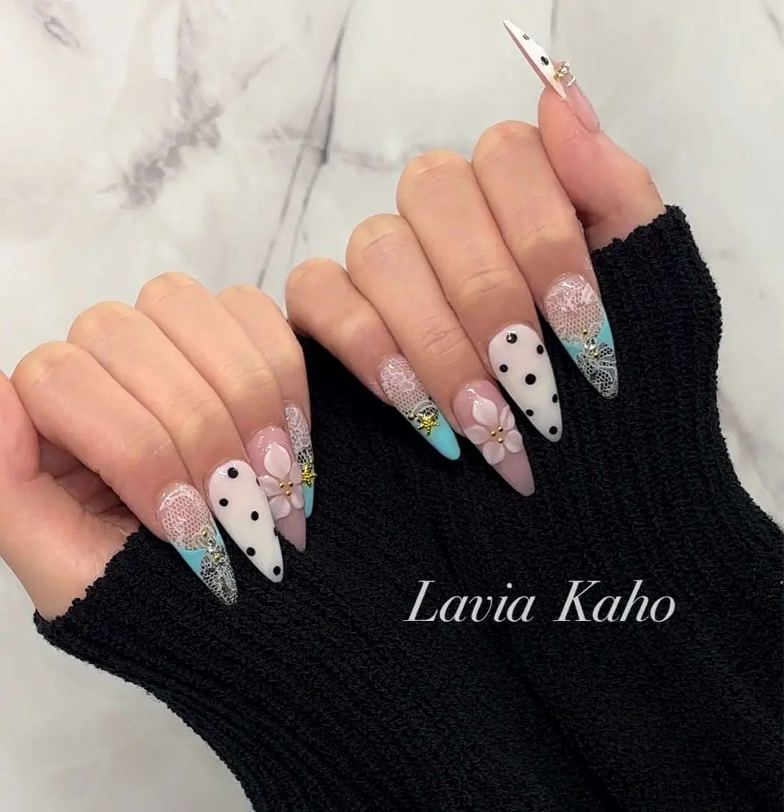 ネイル Lavia🎀 kahoのネイルデザイン