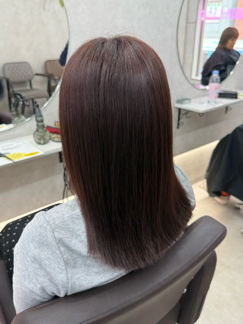 カラー 💙関 愛菜💙のヘアスタイル