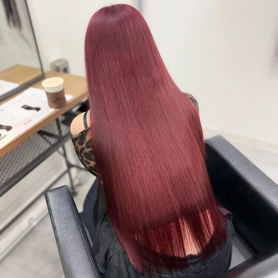 ロング ロング ヘアカラー トリートメント SAKI🎀NEXT 池袋/韓国風カラーのヘアスタイル