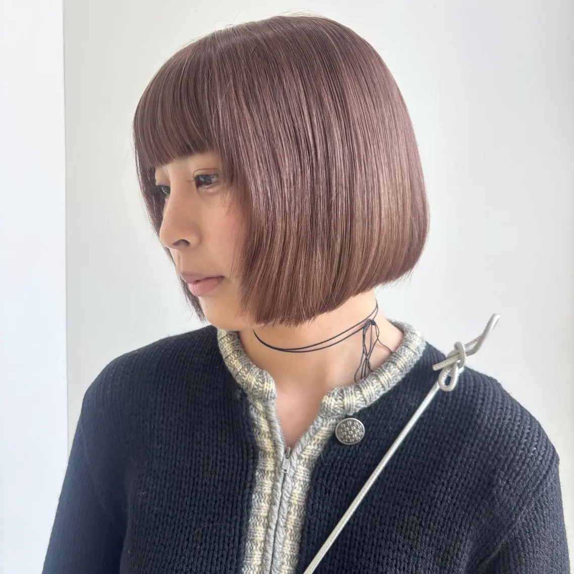 ショート カラー カット ヘアカラー トリートメント ブリーチ×似合わせハ イトーン🍎ののかのヘアスタイル
