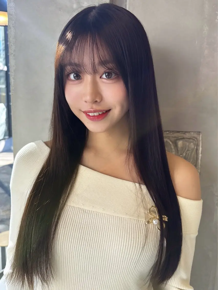 ロング カラー 透明感カラー グレージュ 髪質改善 トリートメント カット ヘアカラー トリートメント 💎透明感カラー特化 💎TAISEIのヘアスタイル