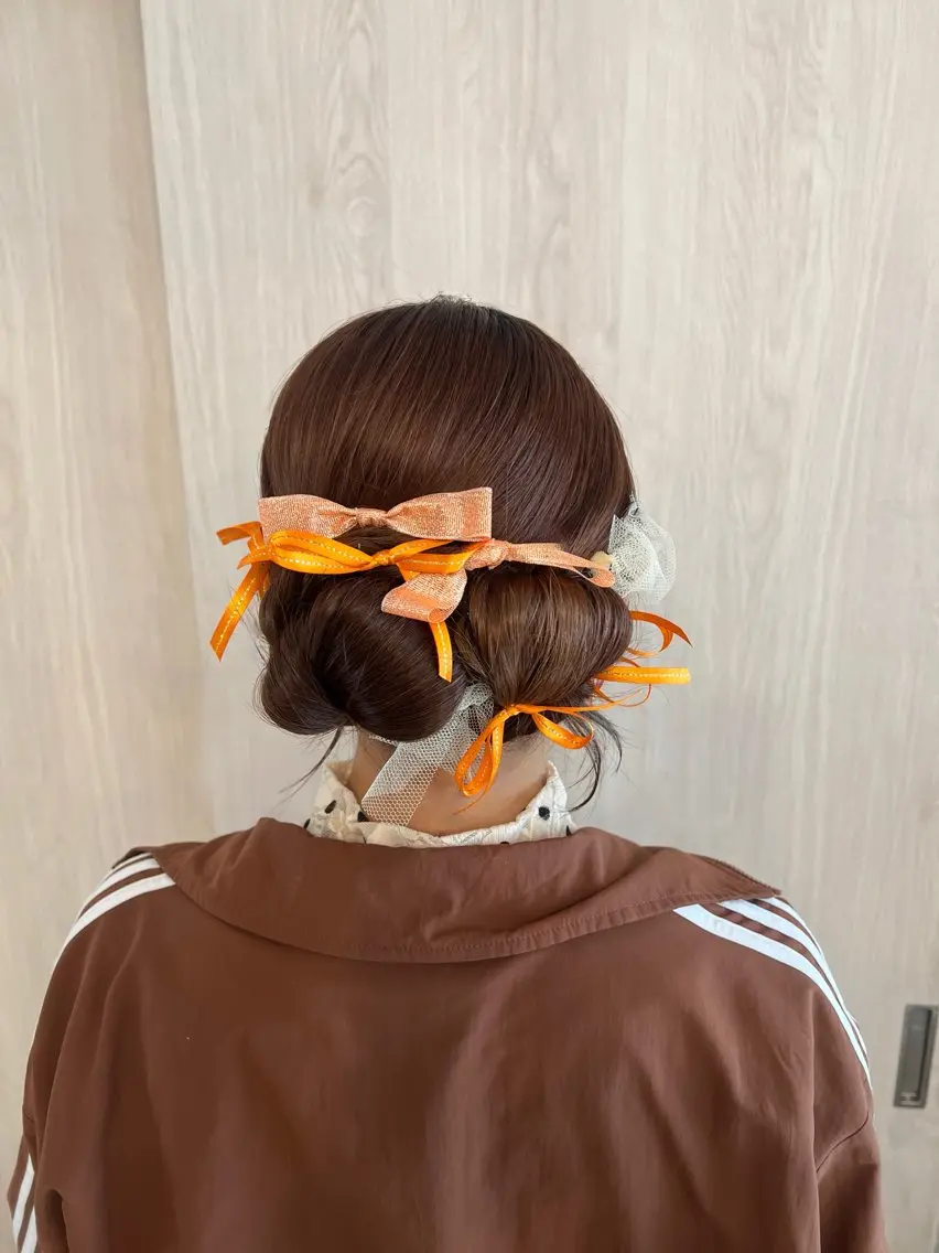 ミディアム ヘアセット 【カメレオン】 しょうた  みくꨄのヘアスタイル