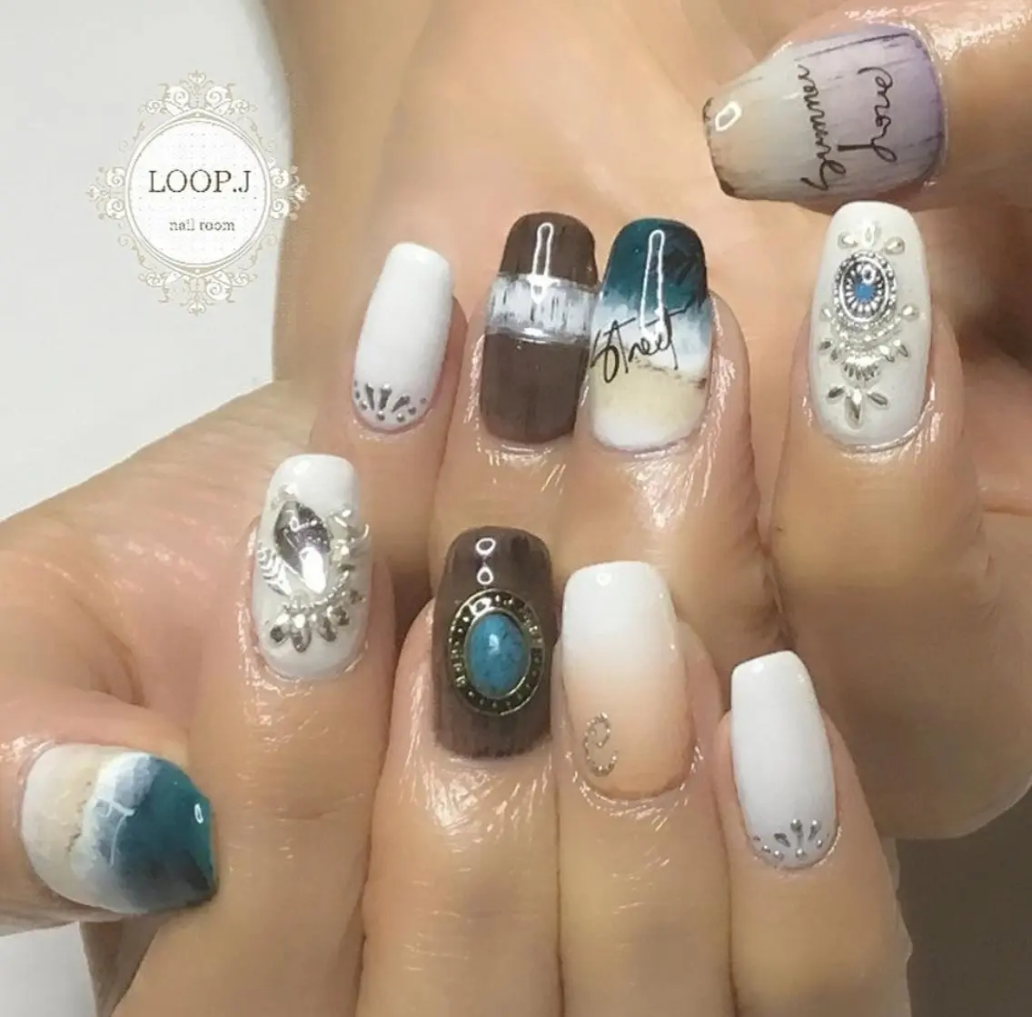 ネイル ハンドネイル おおくぼ めぐみのネイルデザイン