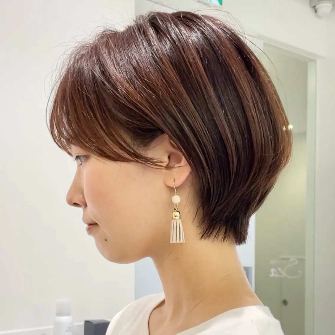 ショート 『新潟で今っぽい ヘアなら僕』あいるのヘアスタイル
