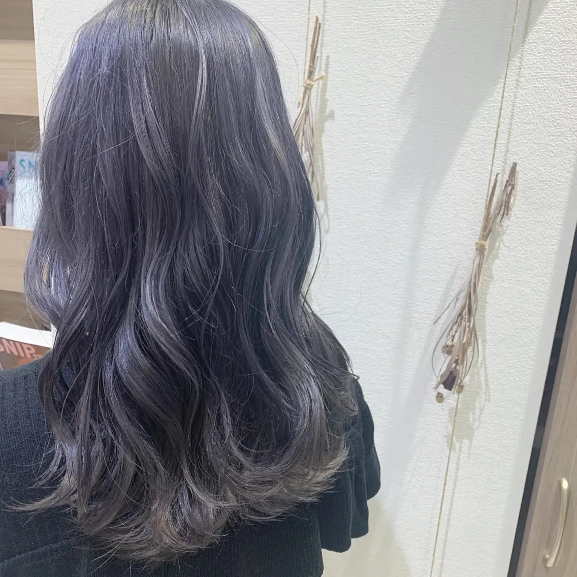 セミロング カラー ヘアアレンジ 小白井 由美のヘアスタイル