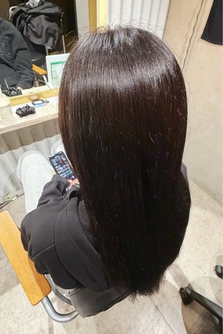 ロング カラー 北井 皓太のヘアスタイル