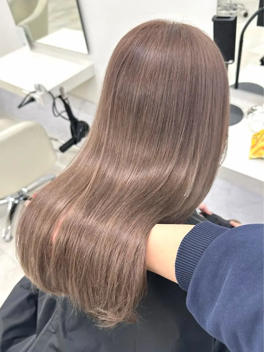 ロング ヘアカラー りん 渋谷のヘアスタイル
