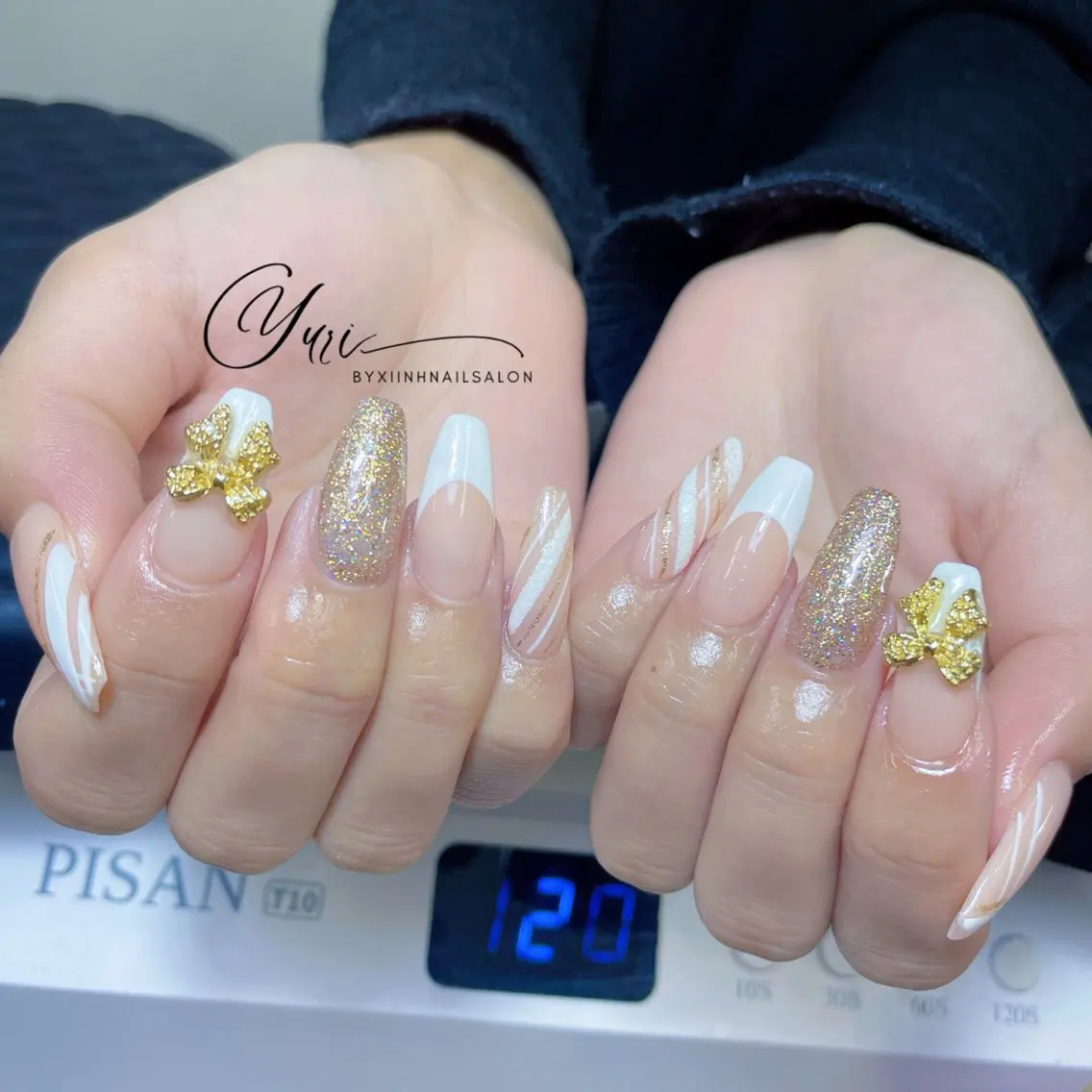 ネイル チークネイル 桜ネイル 長さ出し フットネイル ジェルネイル ハンドネイル YURI NAILのネイルデザイン
