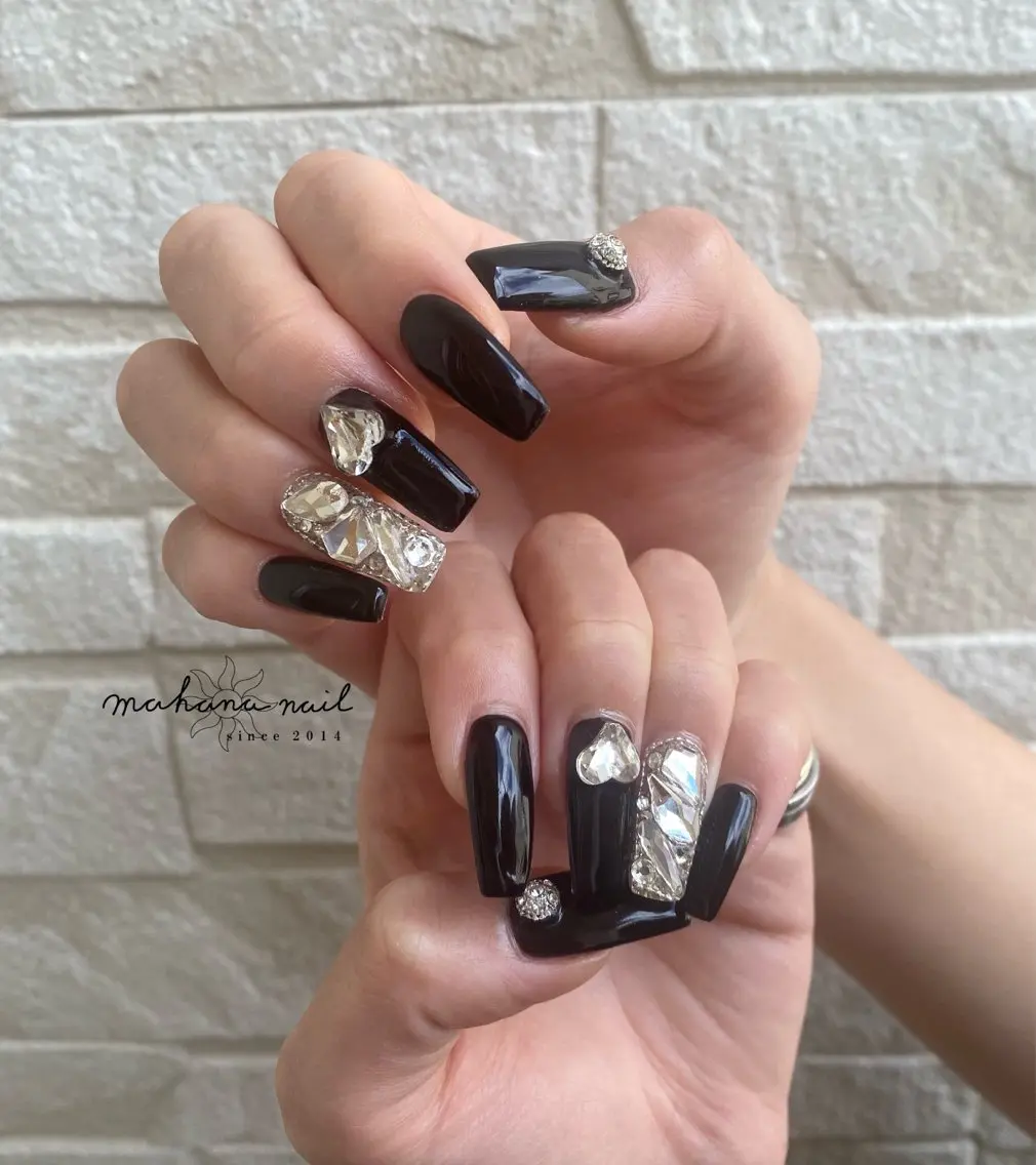 ネイル ロングネイル mahana nailのネイルデザイン