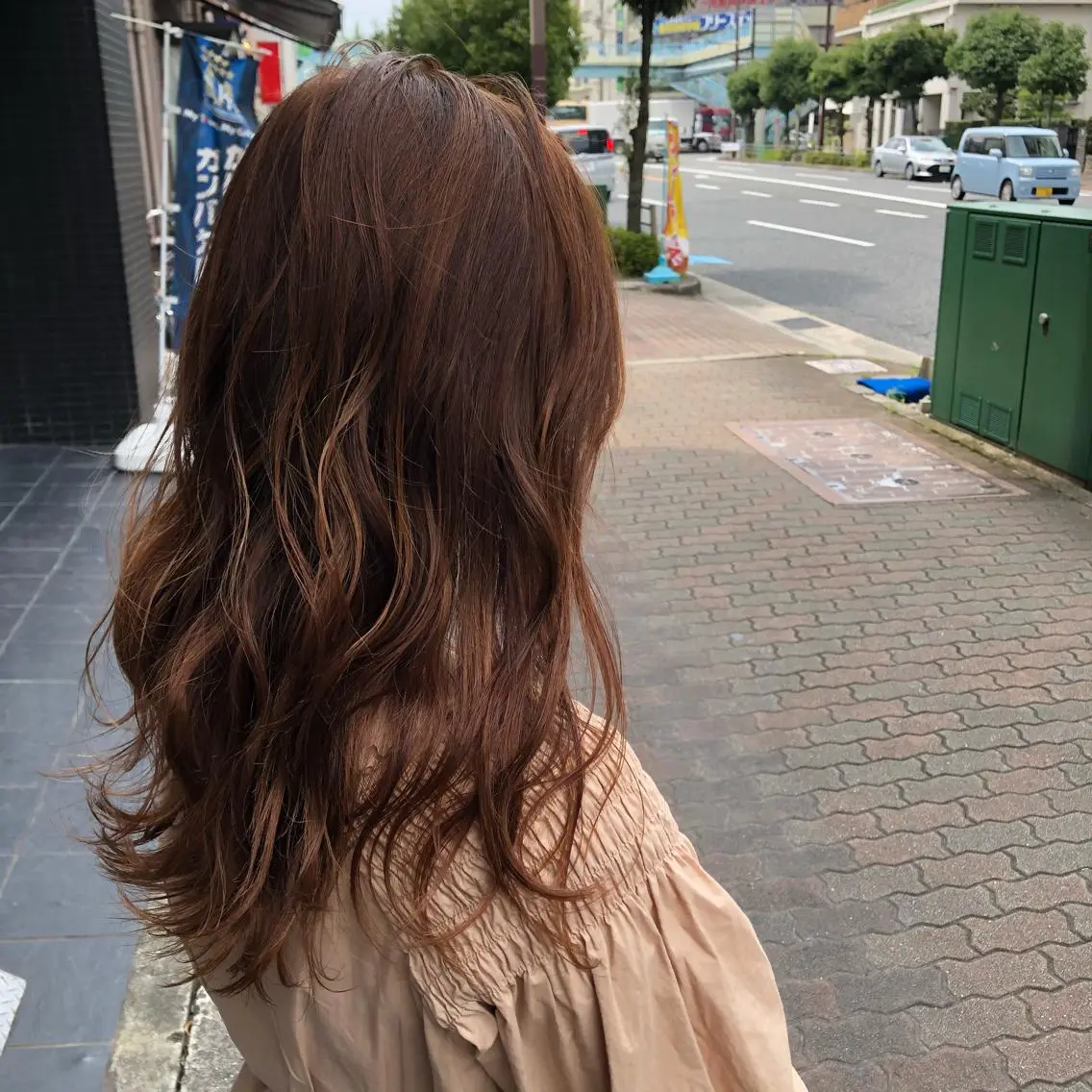 ロング 髪質改善 メンズパーマゆうひのヘアスタイル