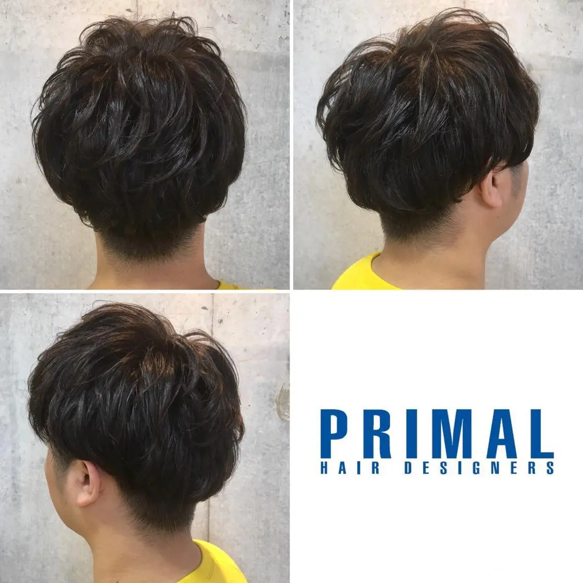 メンズ カット パーマ 佐瀬竜矢PRIMAL /portのヘアスタイル