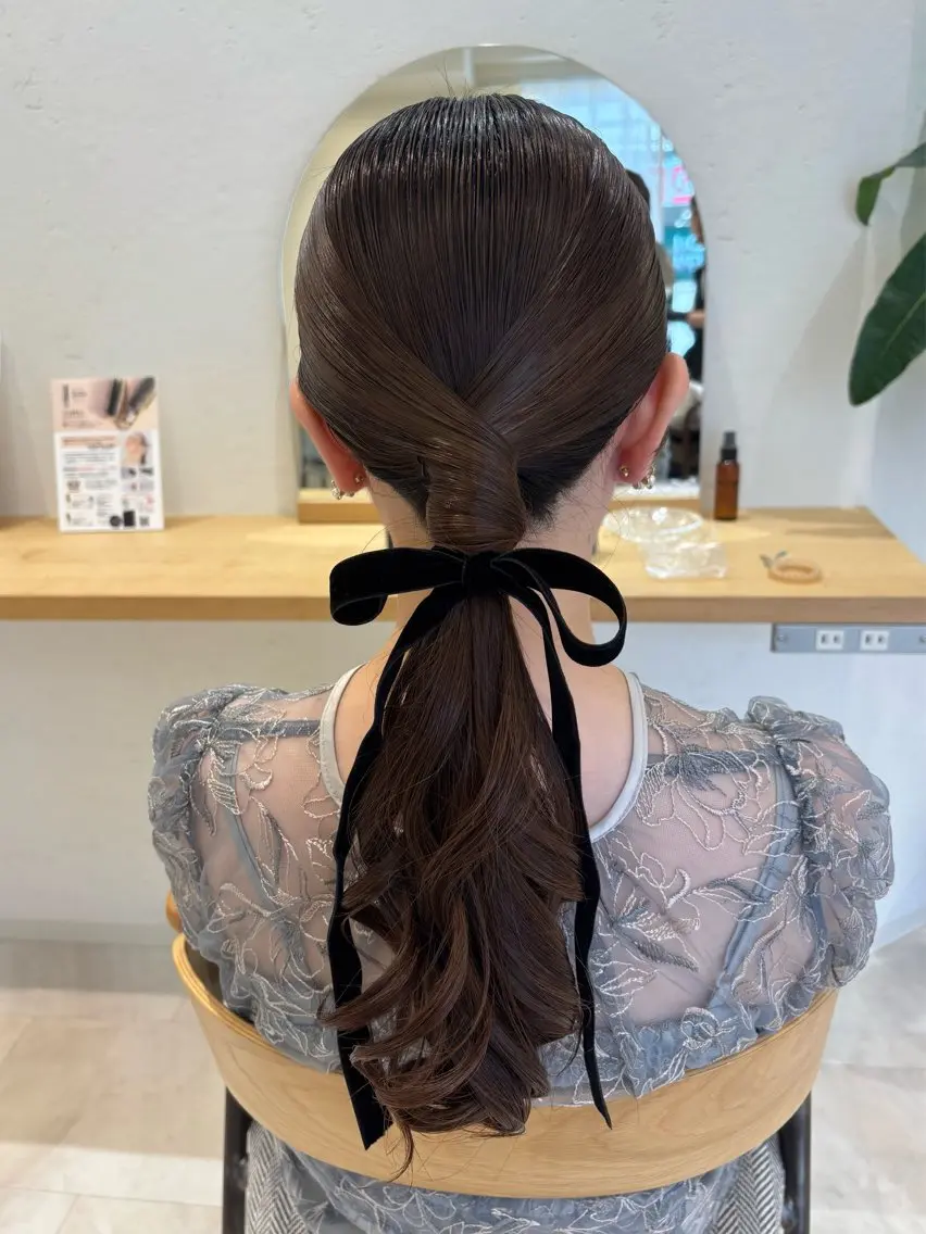 ヘアアレンジ ヘアセット 🌟当日予約OK🌟 西野楓加のヘアスタイル