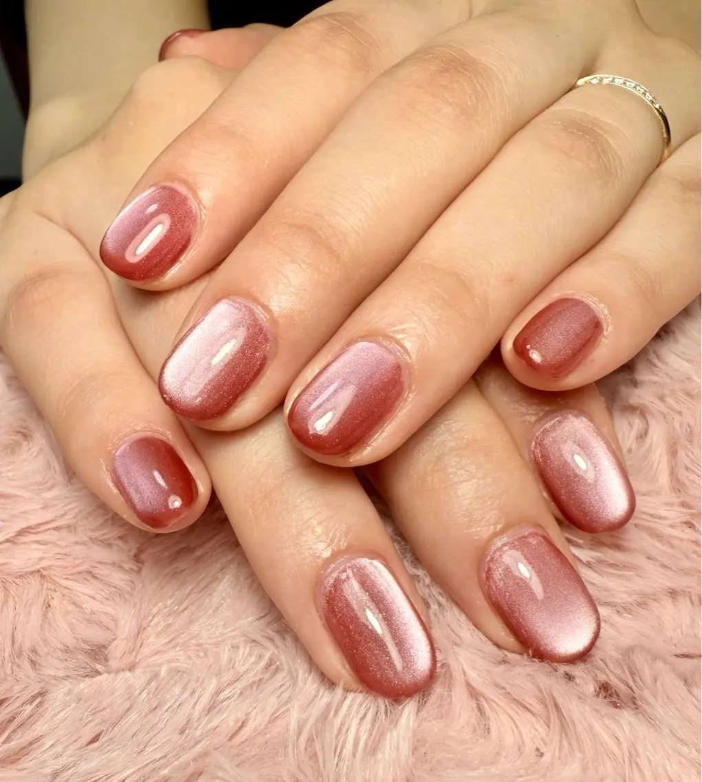 ネイル アートネイル チークネイル フラッシュネイル フラッシュマグ フレンチネイル Mai’s nailのネイルデザイン