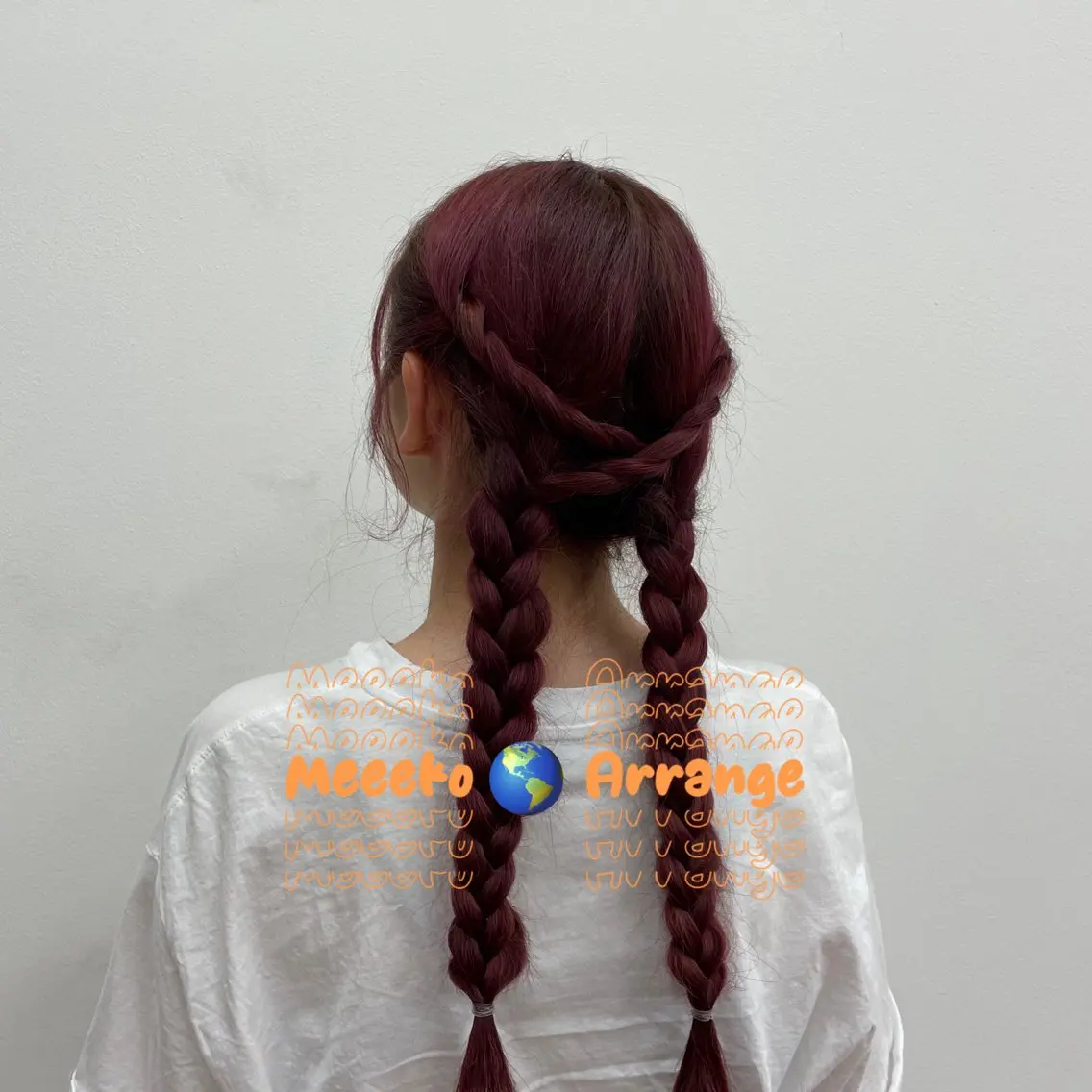 ロング ヘアアレンジ ハイライト ヘアセット 🌼ブリーチ/個性派 ヘアセットMei🌼のヘアスタイル