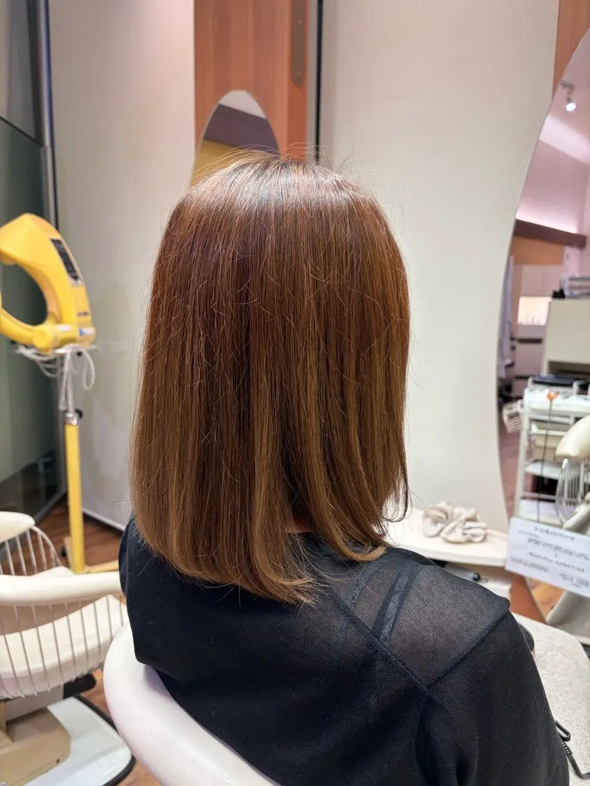 ミディアム やまもと かこのヘアスタイル
