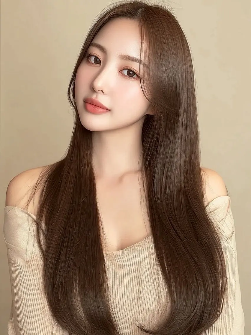 ロング カラー 透明感カラー ダブルカラー イルミナカラー 髪質改善 似合わせカット ヘアカラー 美髪 Risaのヘアスタイル