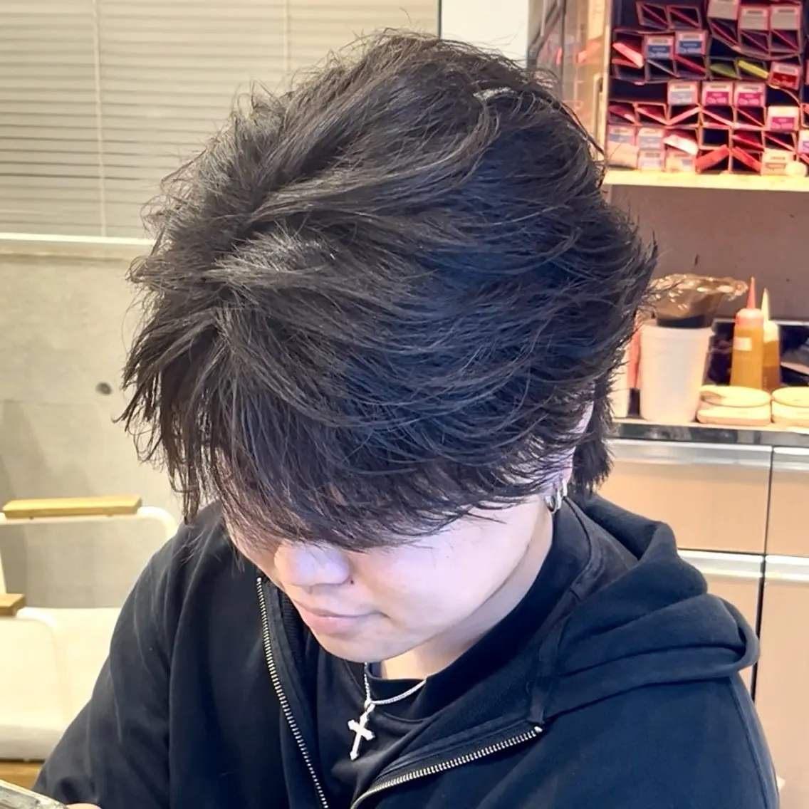 パーマ メンズ カット パーマ ヘアセット メンズ特化美容師 /泉壱恵のヘアスタイル