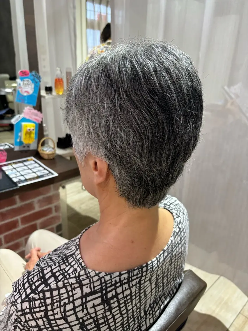 ショート もり はなののヘアスタイル