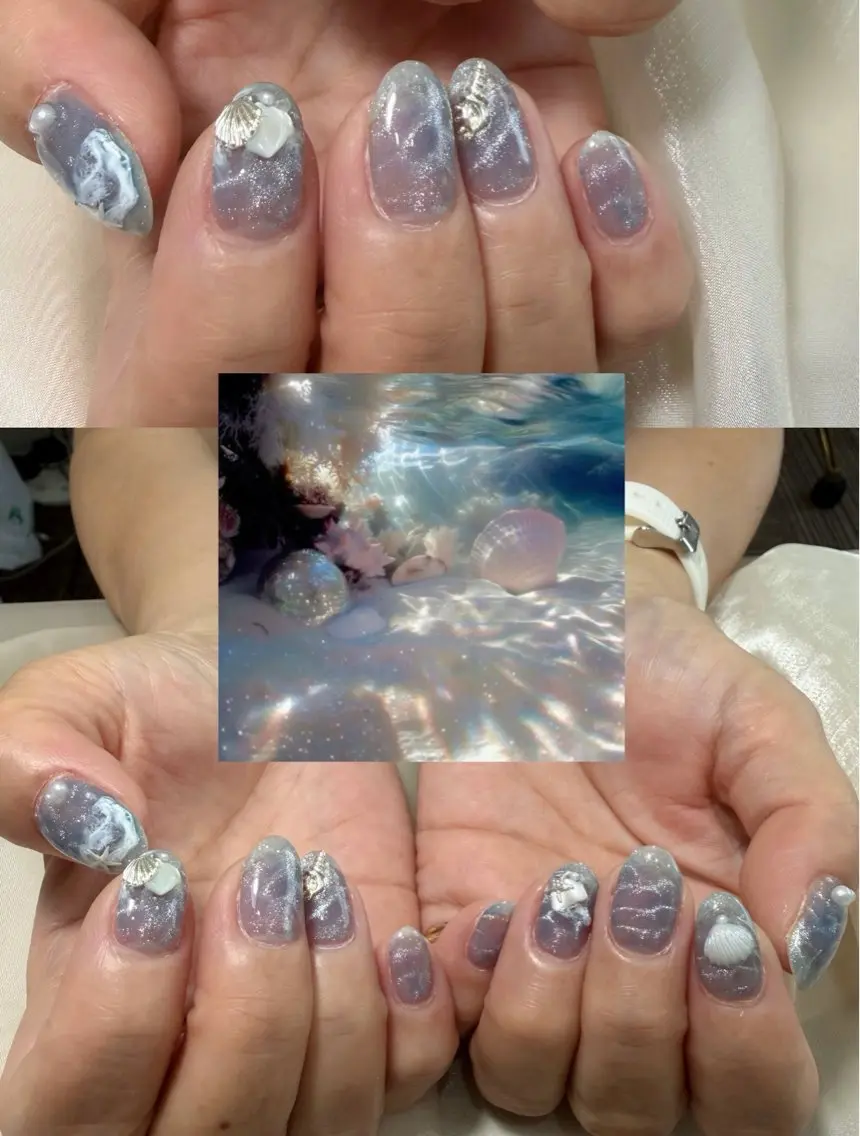 ネイル ハンドネイル WO MIAO💎のネイルデザイン