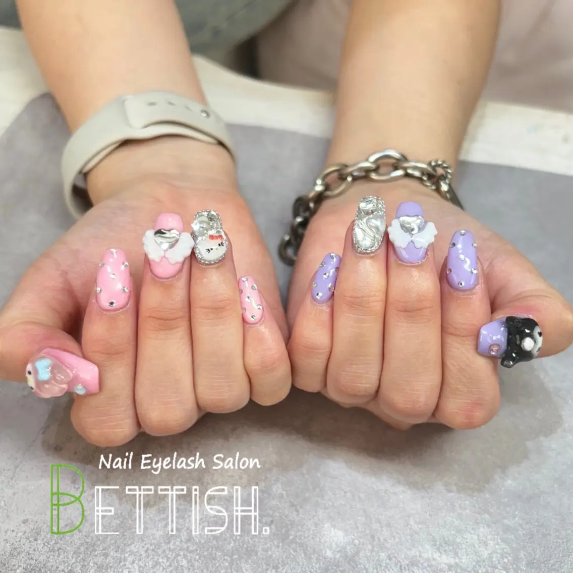 ネイル NiuShe SERIのネイルデザイン