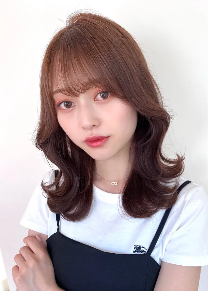 セミロング セミロングレイヤー レイヤーカット レイヤー/髪質改善 🩶KAITOのヘアスタイル