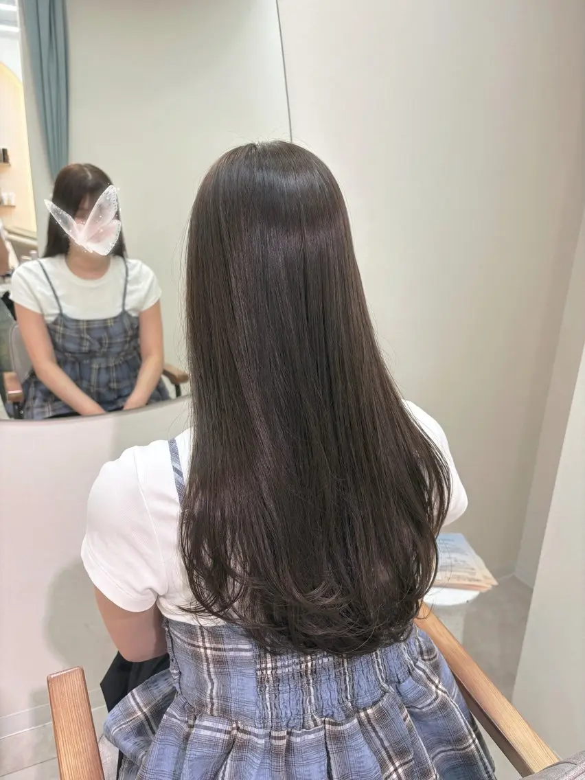 ロング ヘアカラー newi広島／ Ririのヘアスタイル
