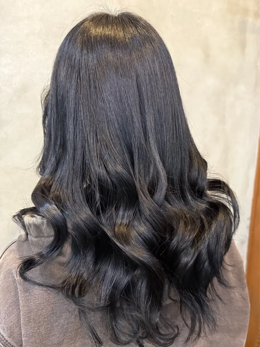 ロング ヘアカラー トリートメント モデル様募集中/ 吉祥寺/ほえみのヘアスタイル