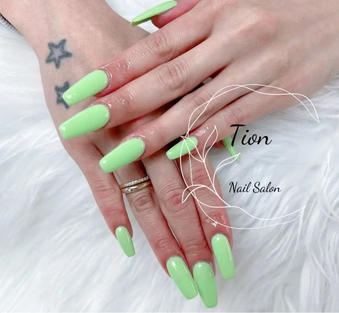 ネイル 長さ出し フットネイル ジェルネイル 韓国ネイル マグネットネイル Nailsalon Tion二子玉川店のネイルデザイン