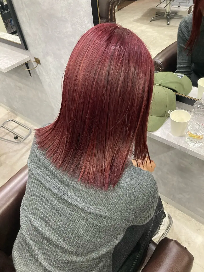 ミディアム 池袋/カラー特化🎨 ロング料金なし🩵のヘアスタイル