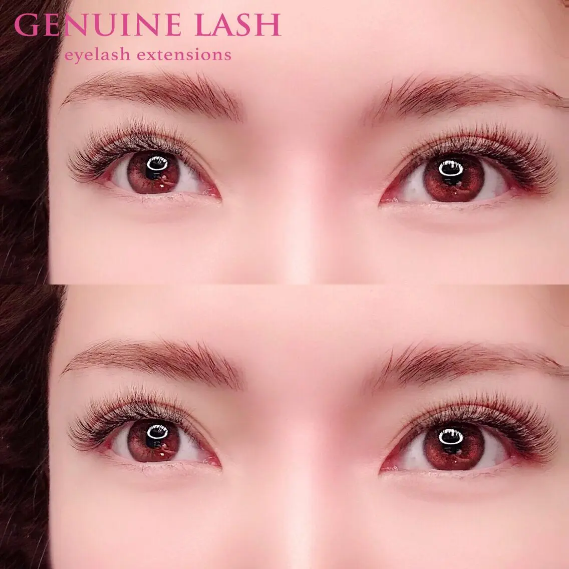 マツエク・マツパ ボリュームラッシュ GENUINE LASH　SAKIのマツエク・マツパデザイン