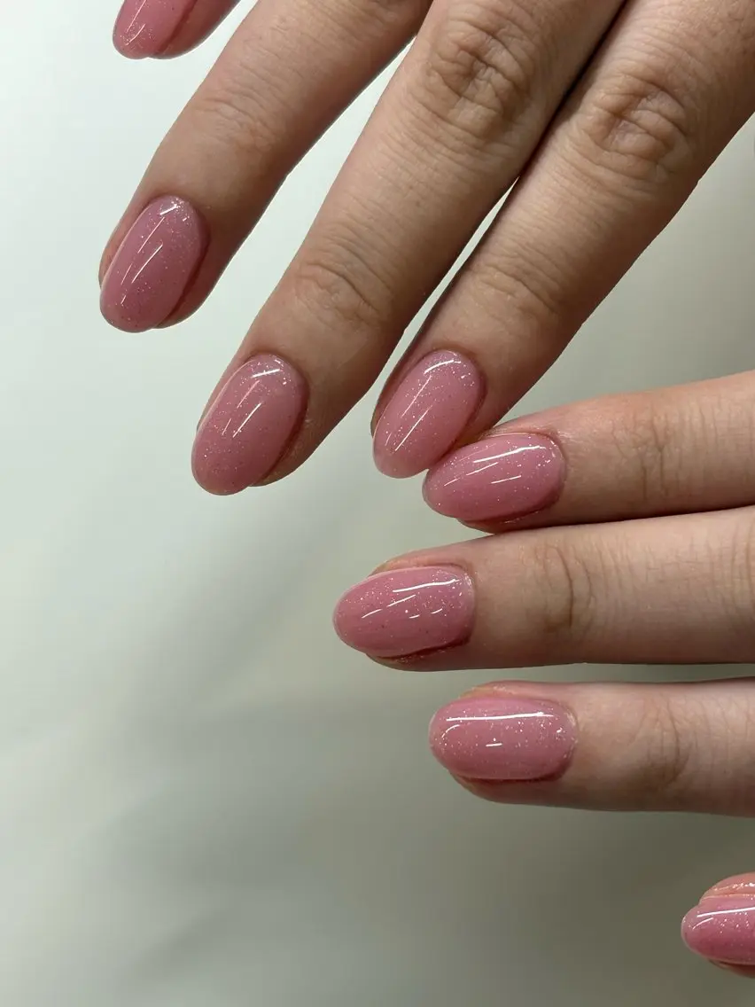 ネイル ハンドネイル 【UNE.】 長さだしフィルインのネイルデザイン
