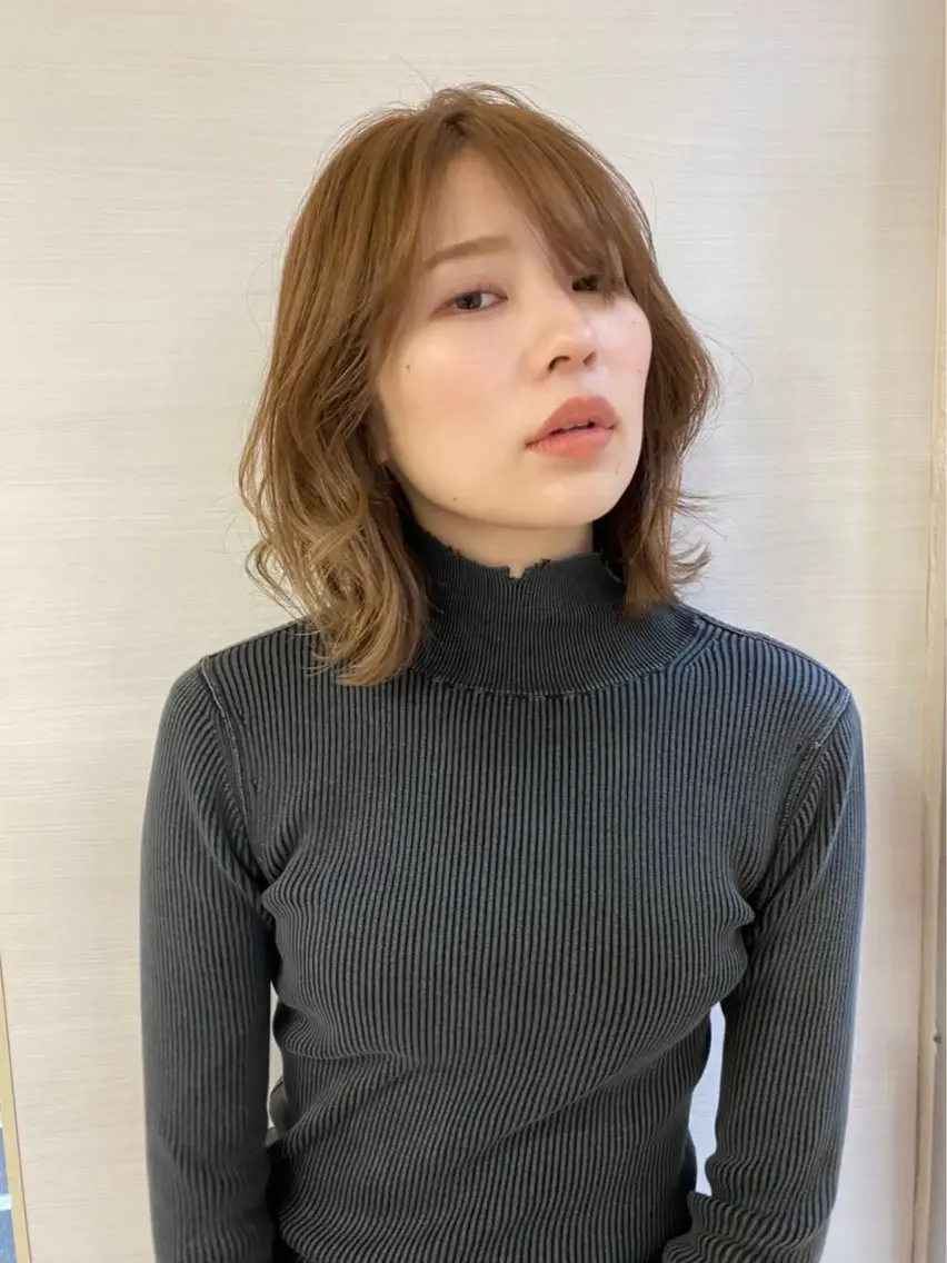 ミディアム 沢井涼人 ✂︎ 艶髪のヘアスタイル