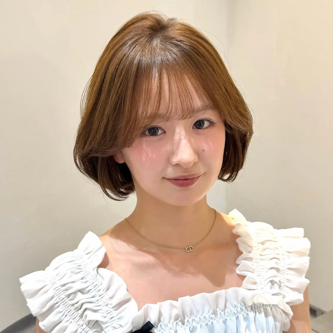 【迷った方はこちら🧸】似合わせカット+低ダメージカラー+スチームトリートメント✂️2回目以降の方はこちら✂️の写真
