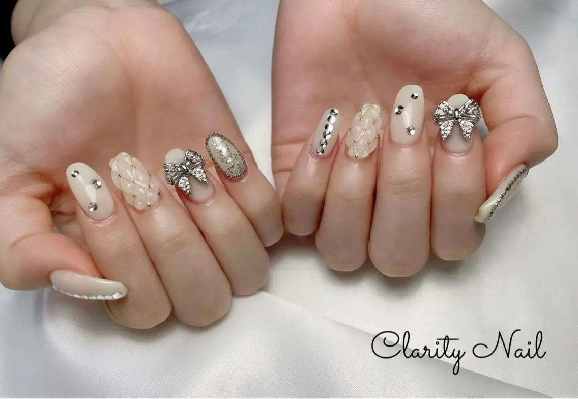 ネイル アートネイル 持ち込み ハンドネイル Clarity Nailのネイルデザイン