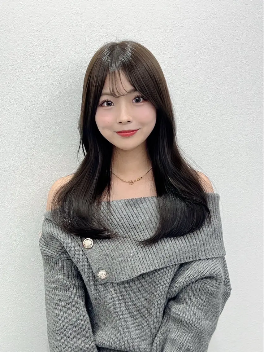 【リピーター様限定】カット+カラー+トリートメント¥7000 《ミニモ学割》対象※2回以上来店のある方対象クーポンの写真