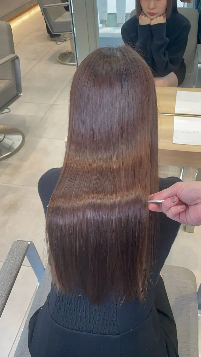 ロング 髪質改善 トリートメント ✨髪質改善✨美髪 矯正🫧小泉のヘアスタイル